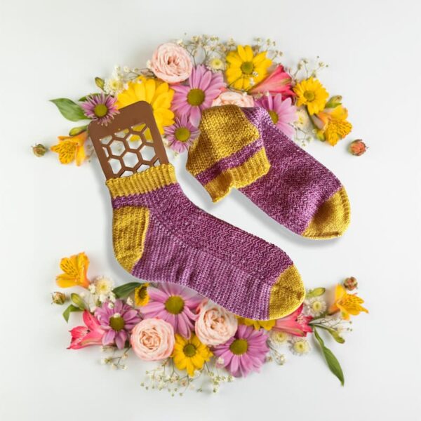 Lana Merino Sock con tintes naturales